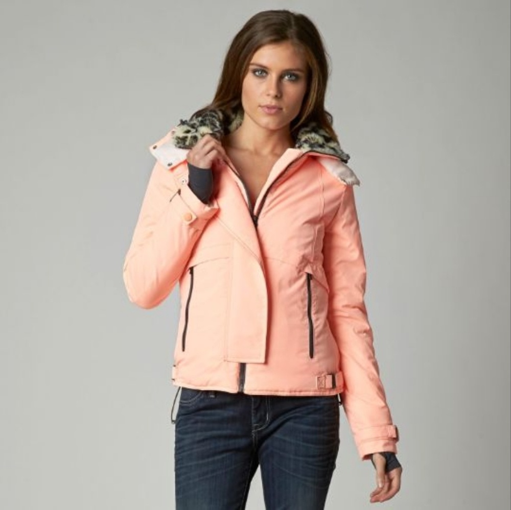 NEW Fox Racing Peach colored Jacket
